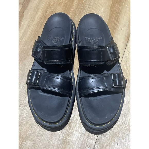 Dr Marten Myles M9 W10 Unisex Black Slip On Leather main image 8